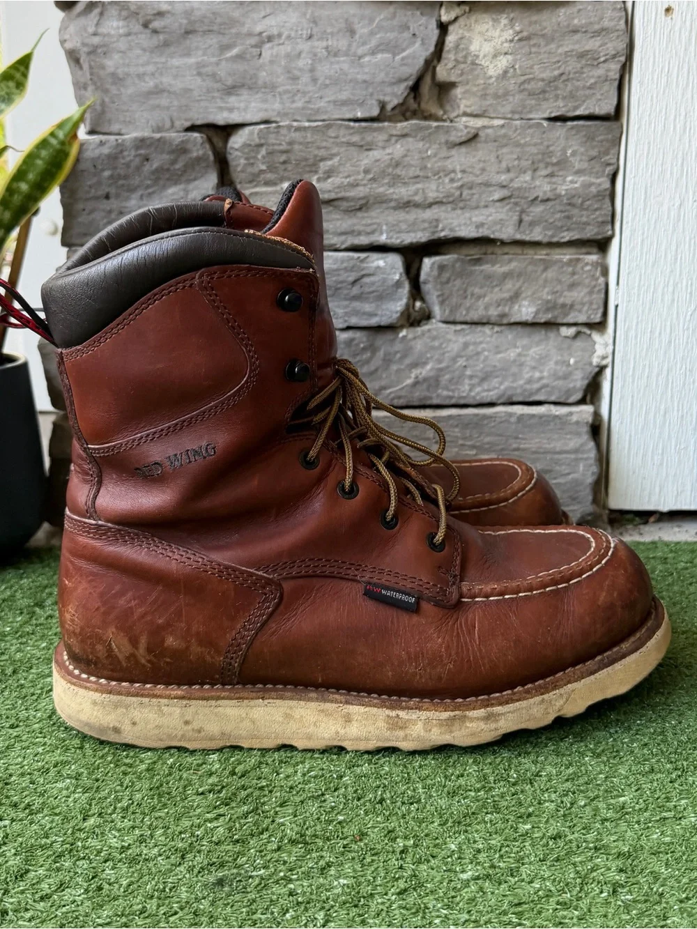 Red Wing Shoes waterproof oil